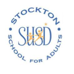 Stockton School for Adults logo